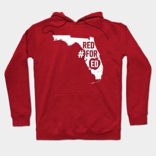 Red for Ed Florida State Outline Hoodie